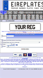 Mobile Screenshot of eireplates.com